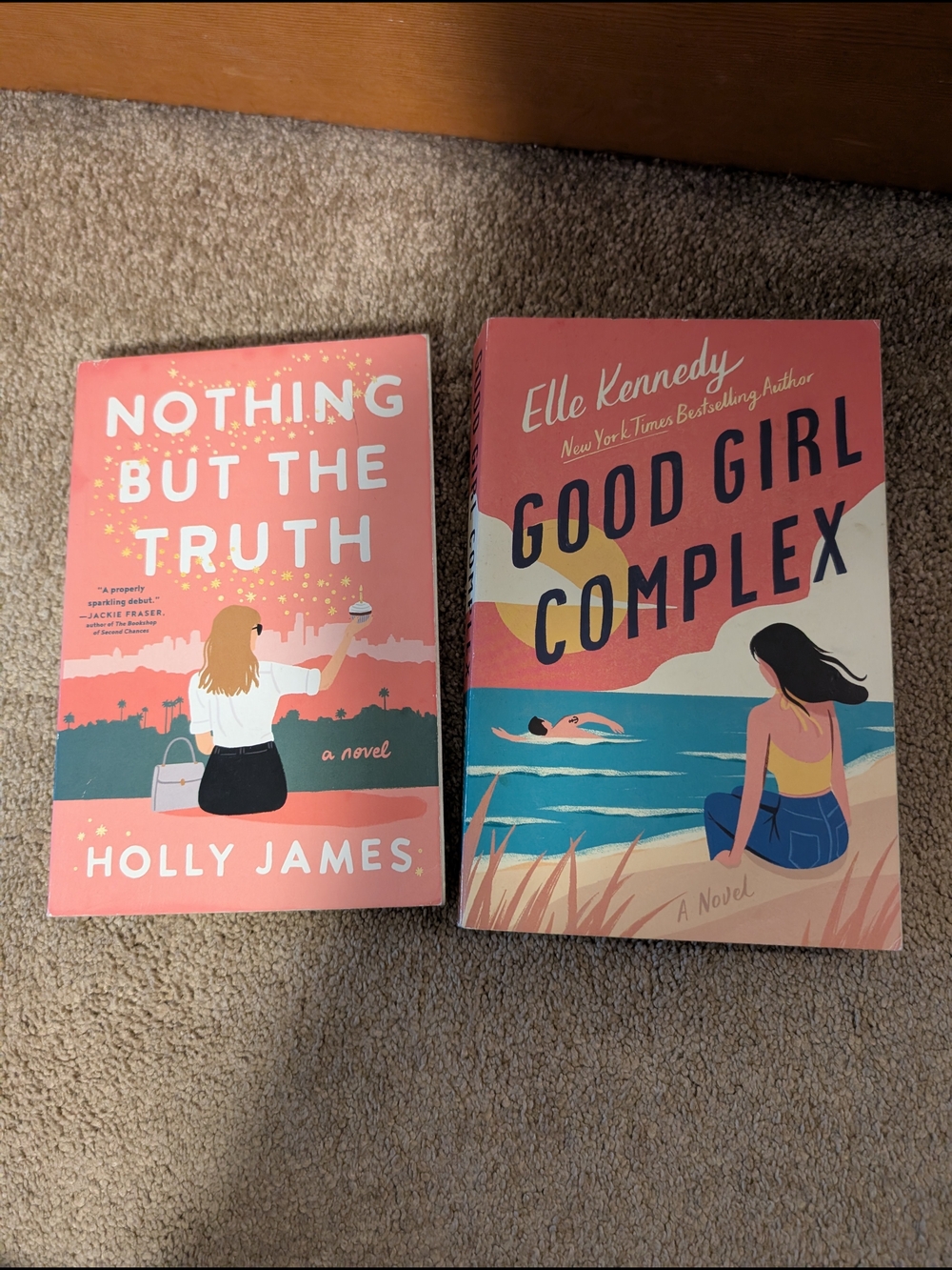 BOOKS SET OF 2 - Nothing But The Truth Holly James & Good Girl Complex Elle K
